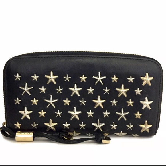 🌙Jimmy Choo Philippa Star Studs Zip Around Long Wallet in excellent condition - Picture 17 of 17